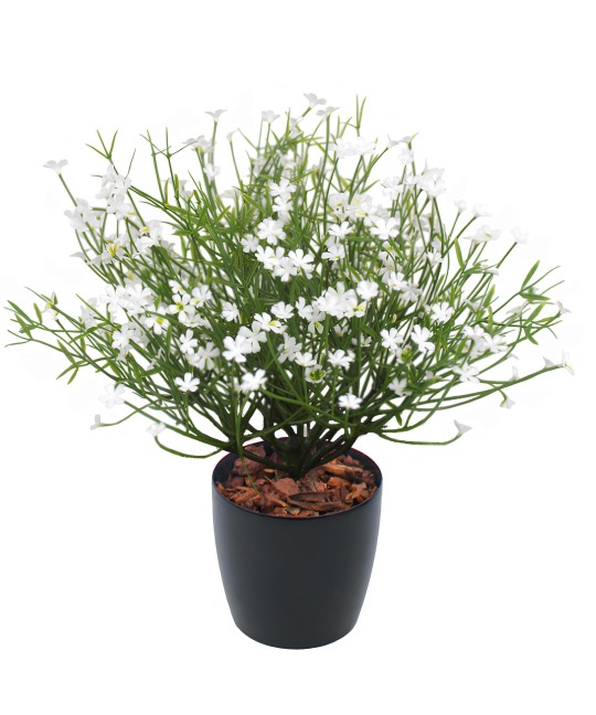 Grande marguerite blanche artificielle