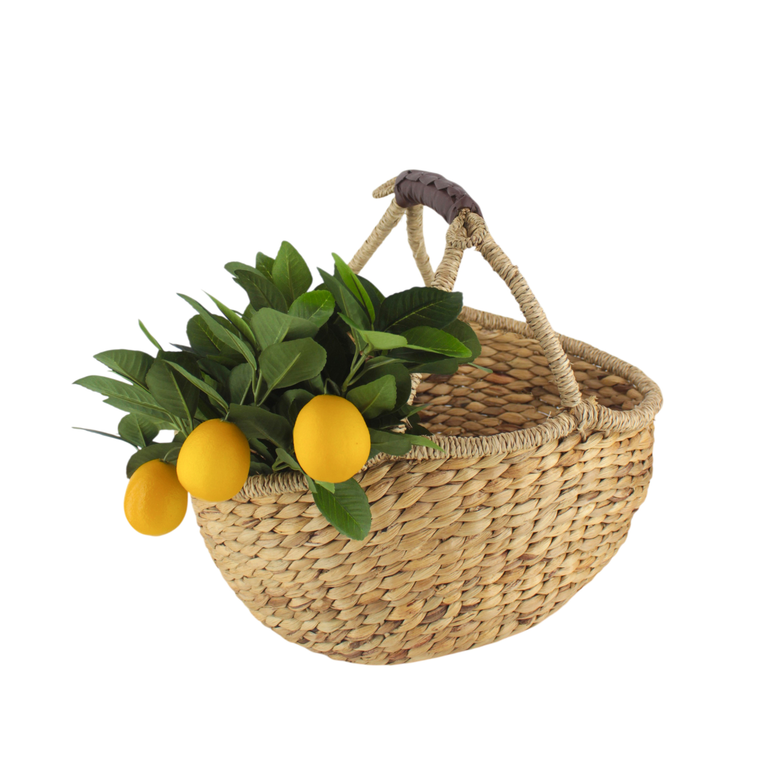 Panier en jacinthe d'eau