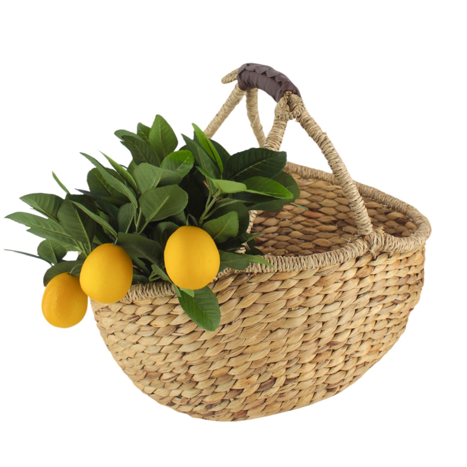 Panier en jacinthe d'eau