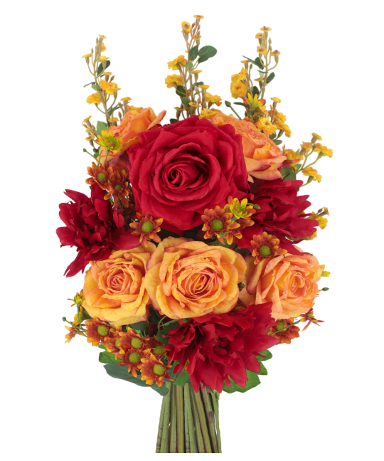 Bouquet artificiel lumière d'Automne