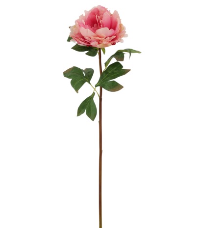 Fleur de pivoine artificielle rose