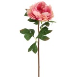 Fleur de pivoine artificielle rose