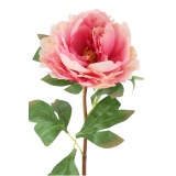 Fleur de pivoine artificielle rose