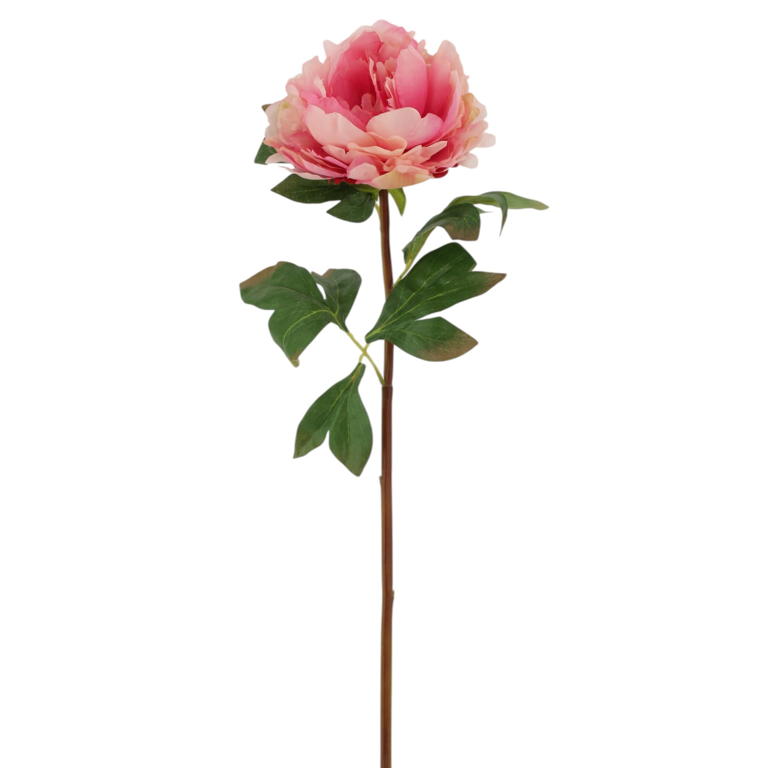 Fleur de pivoine artificielle rose