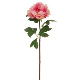Fleur de pivoine artificielle rose