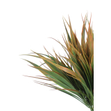 Herbe verte et brune artificielle