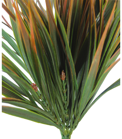 Herbe verte et brune artificielle