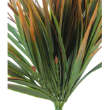 Herbe verte et brune artificielle