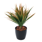 Herbe verte et brune artificielle