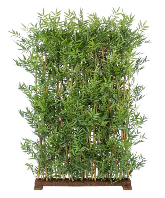 Haie de bambous artificiels extérieure