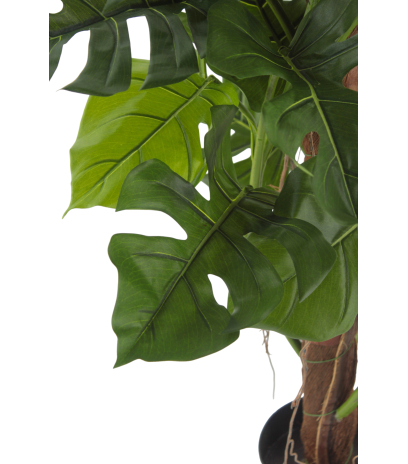 Grand philodendron artificiel vert