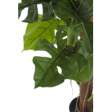 Grand philodendron artificiel vert