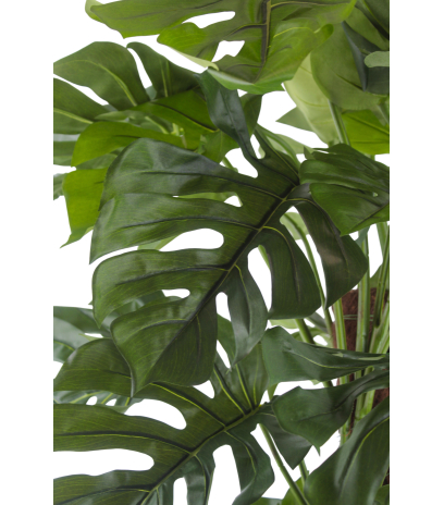 Grand philodendron artificiel vert