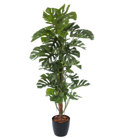 Grand philodendron artificiel vert