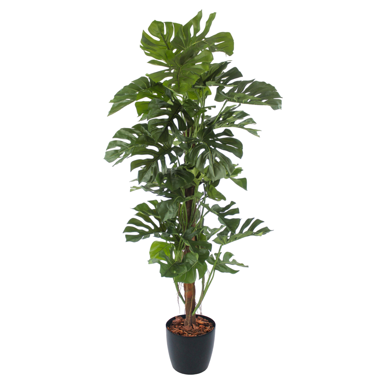 Grand philodendron artificiel vert