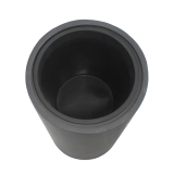 Pot haut cylindrique noir
