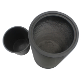 Pot haut cylindrique noir