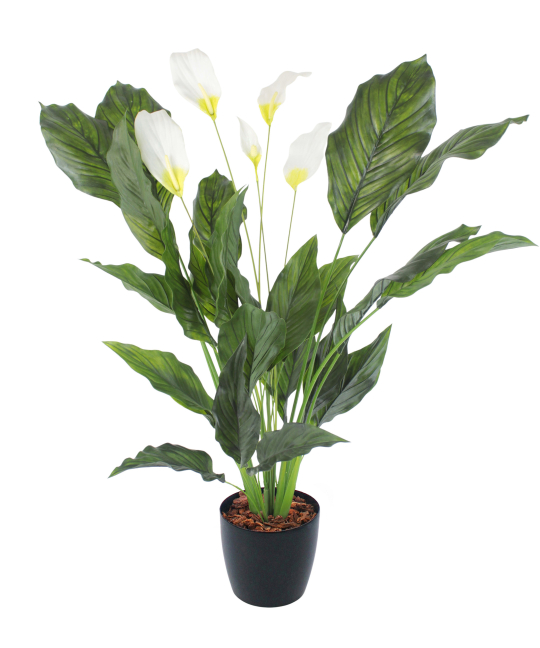Grand spathiphyllum artificiel