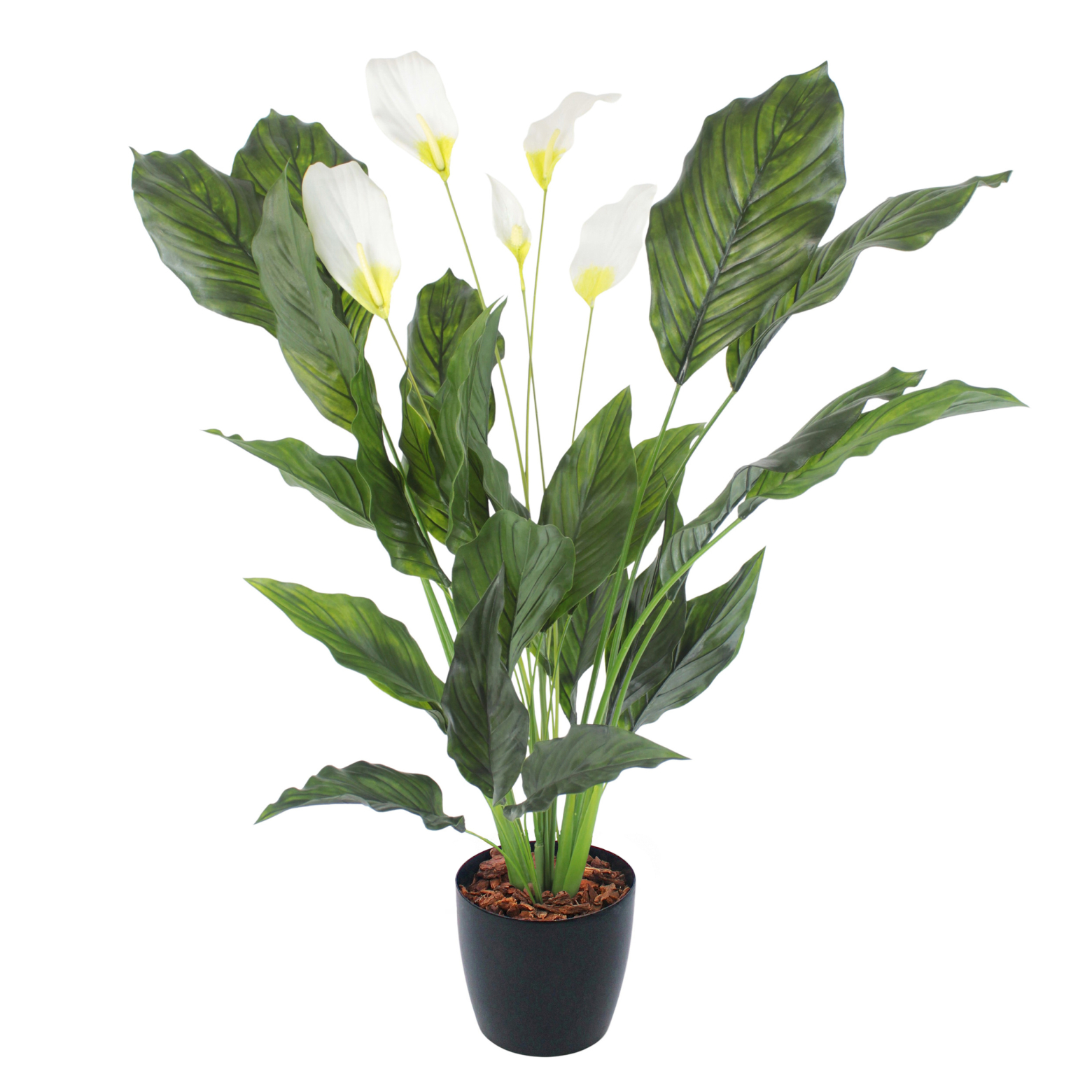 Grand spathiphyllum artificiel