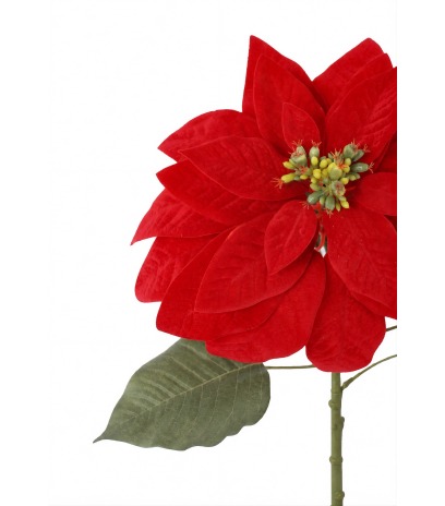 Fleur de poinsettia artificielle
