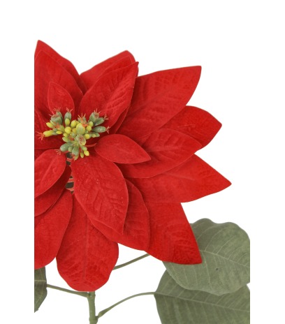 Fleur de poinsettia artificielle