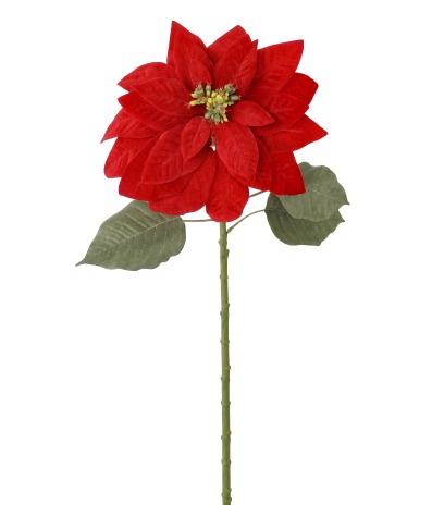 Fleur de poinsettia artificielle