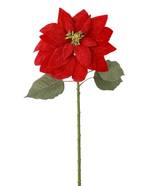 Fleur de poinsettia artificielle