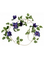 Guirlande de clématite artificielle