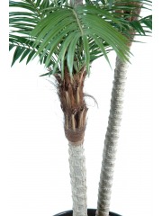 Palmier phoenix artificiel trois troncs