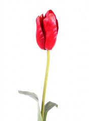 Tulipe artificielle rouge
