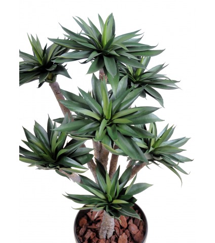Agave artificiel à neuf têtes