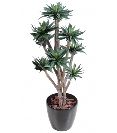 Agave artificiel à neuf têtes