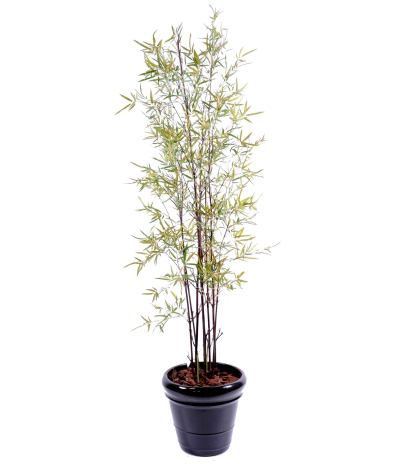 Bambou artificiel brun