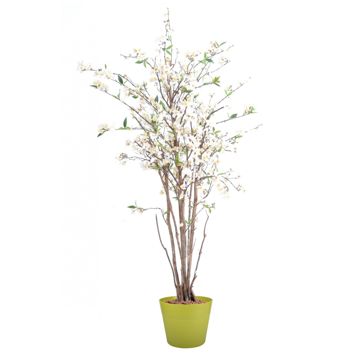 Cerisier fleuri blanc artificiel 150 cm - Cerisiers artificiels -  Artiplantes