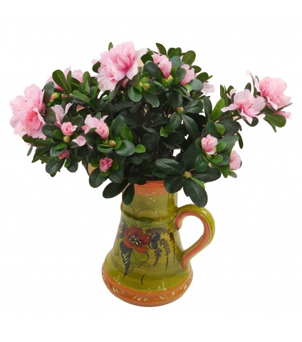 Azalée artificielle rose