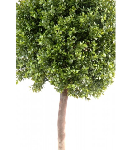 Buis boule artificiel sur tige 