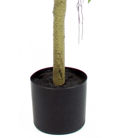 Ficus artificiel tronc blanc