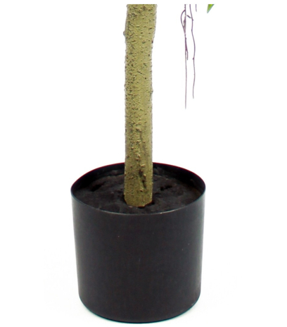 Ficus artificiel tronc blanc
