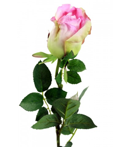 Rose artificielle céleste  