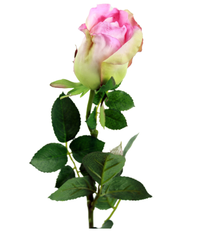 Rose artificielle céleste  