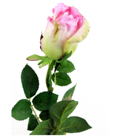 Rose artificielle céleste  