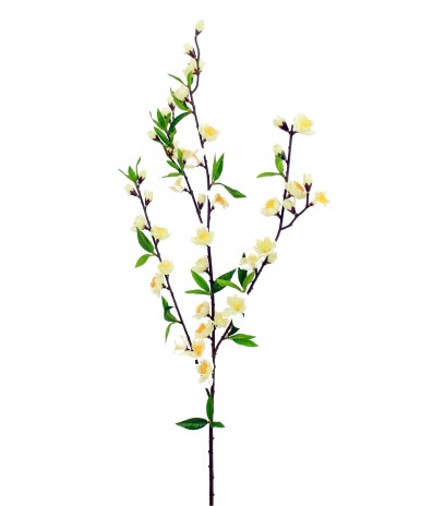 Branchette de cerisier artificiel blanc