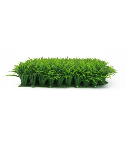 Herbe en plaque artificielle
