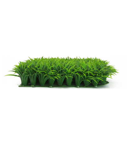 Herbe en plaque artificielle
