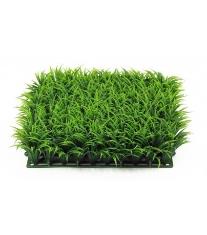 Herbe en plaque artificielle