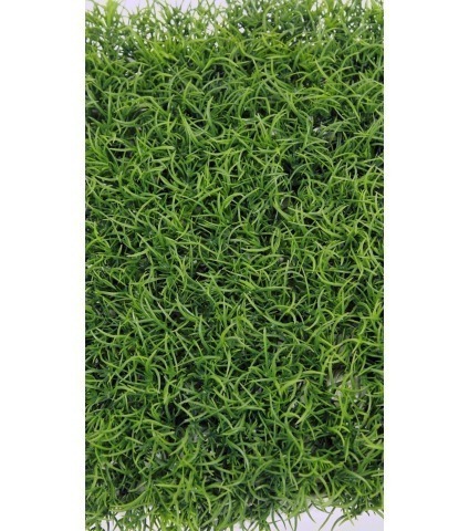 Gazon fin artificiel en plaque