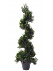 Cyprès artificiel spirale large