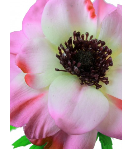 Anémone artificielle violette