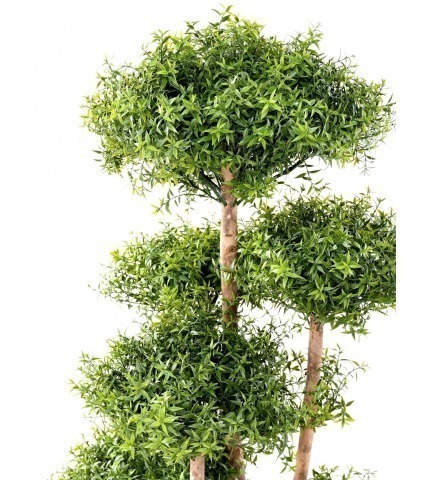 Eucalyptus artificiel à 6 têtes