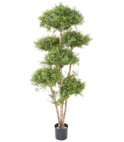 Eucalyptus artificiel à 6 têtes